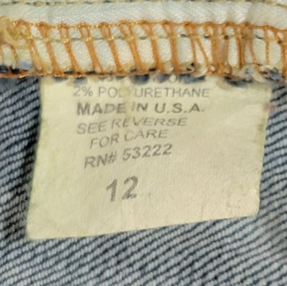 David Kahn Lauren Bootcut Mid Rise Denim Jean Women's Size 12 Color Manhattan - Picture 7 of 11